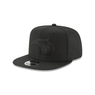 Orlando Magic Gorra | New Era NBA Black On Black High Crown 9fifty Snapback Cap Mexico - Negros